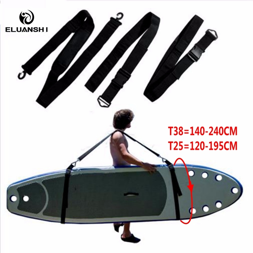 調節可能なサーフボードショルダーキャリースリングスタンドアッ - Fishing Kayak Paddle のレビューと価格
